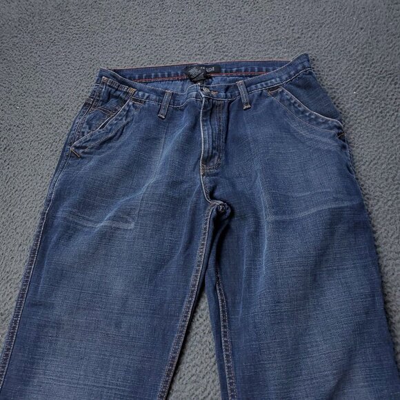 Kenneth Cole New York Denim Jeans Mens Size 34 x30 Cotton Blue - Picture 6 of 8